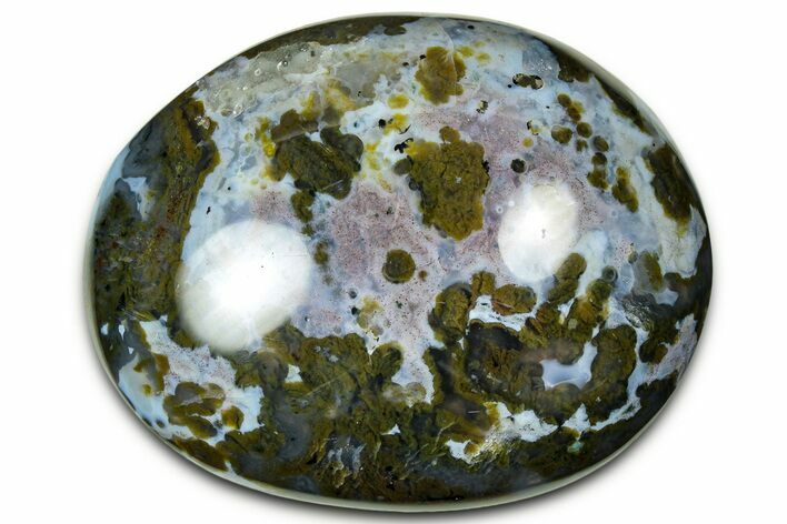 Polished Ocean Jasper Stone - Madagascar #329961